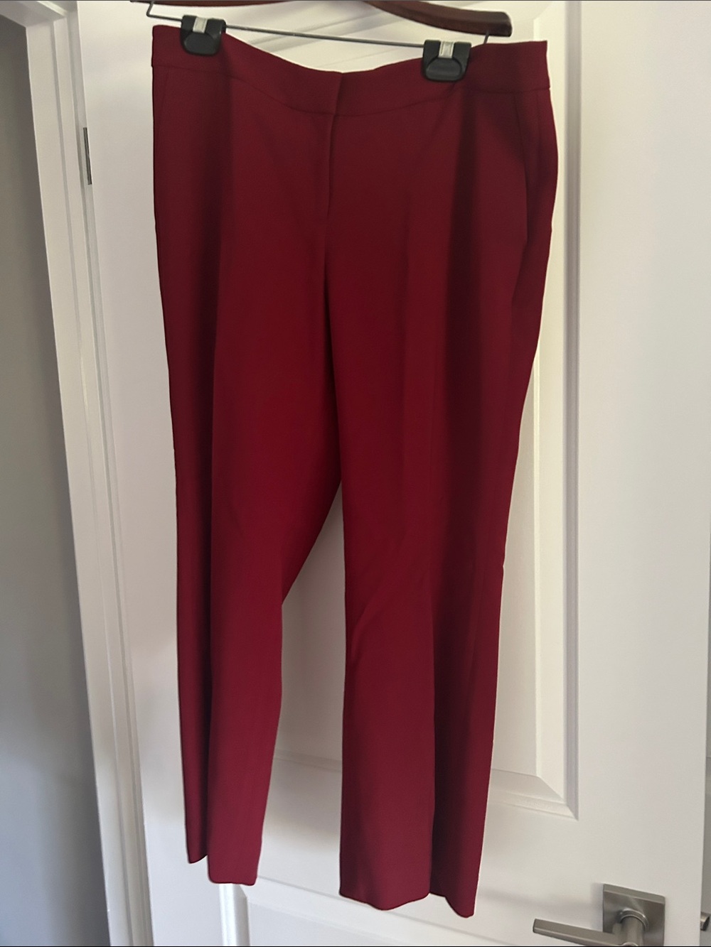 Women’s Lafayette 148 New York Dress Pants - Deep Red
